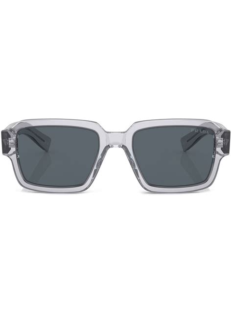 prada rep sun glasses|prada transparent sunglasses.